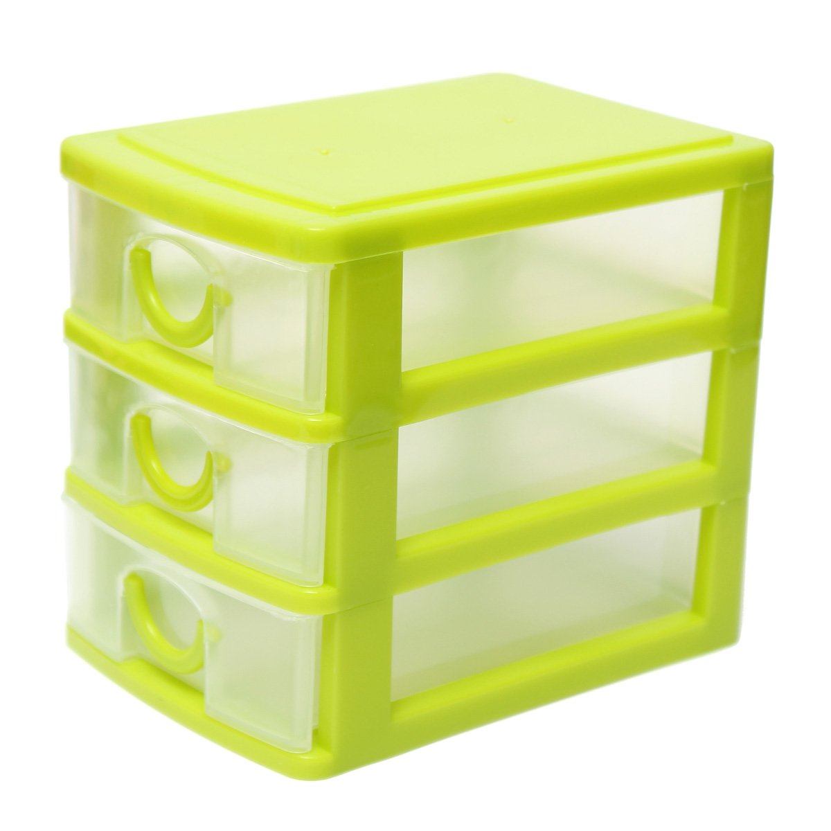Aufbewahrungsboxen mit 3 Schubladen Desktop Storage Box Schmuck