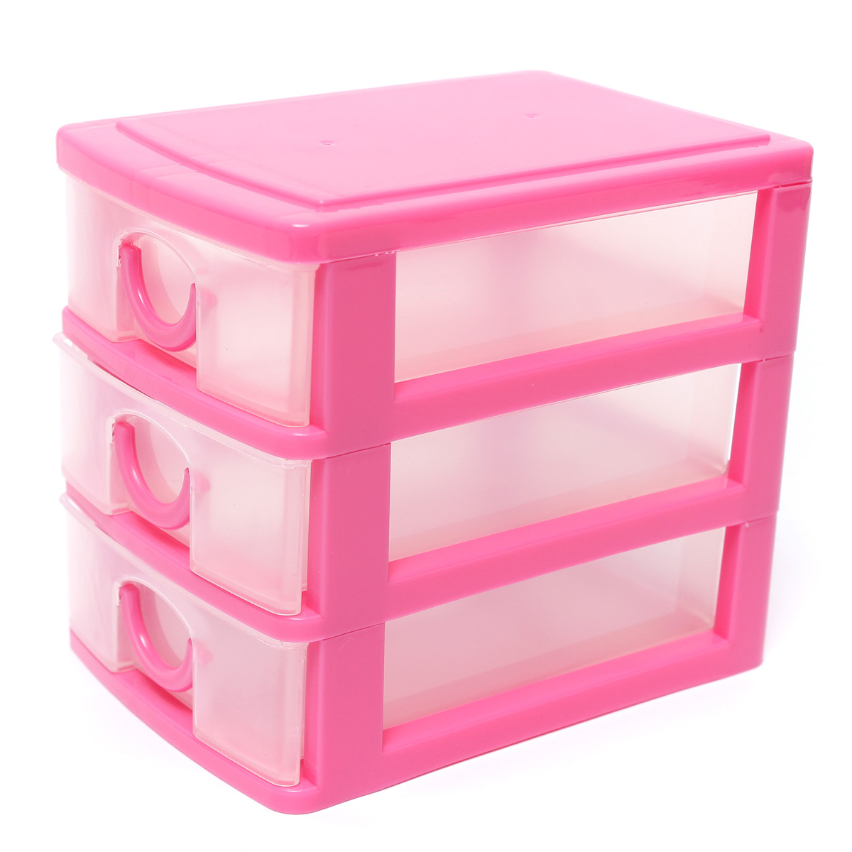 Aufbewahrungsboxen mit 3 Schubladen Desktop Storage Box Schmuck