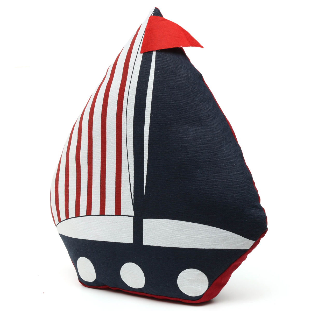 Mediterranean Style Sail Boat Shape Nautical Throw Pillow Case Cushion Cover eBay