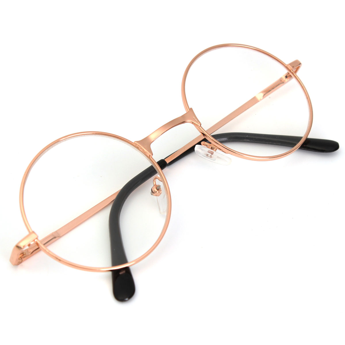 Vintage Round Oval Metal Rim Frame Reading Glasses Reader