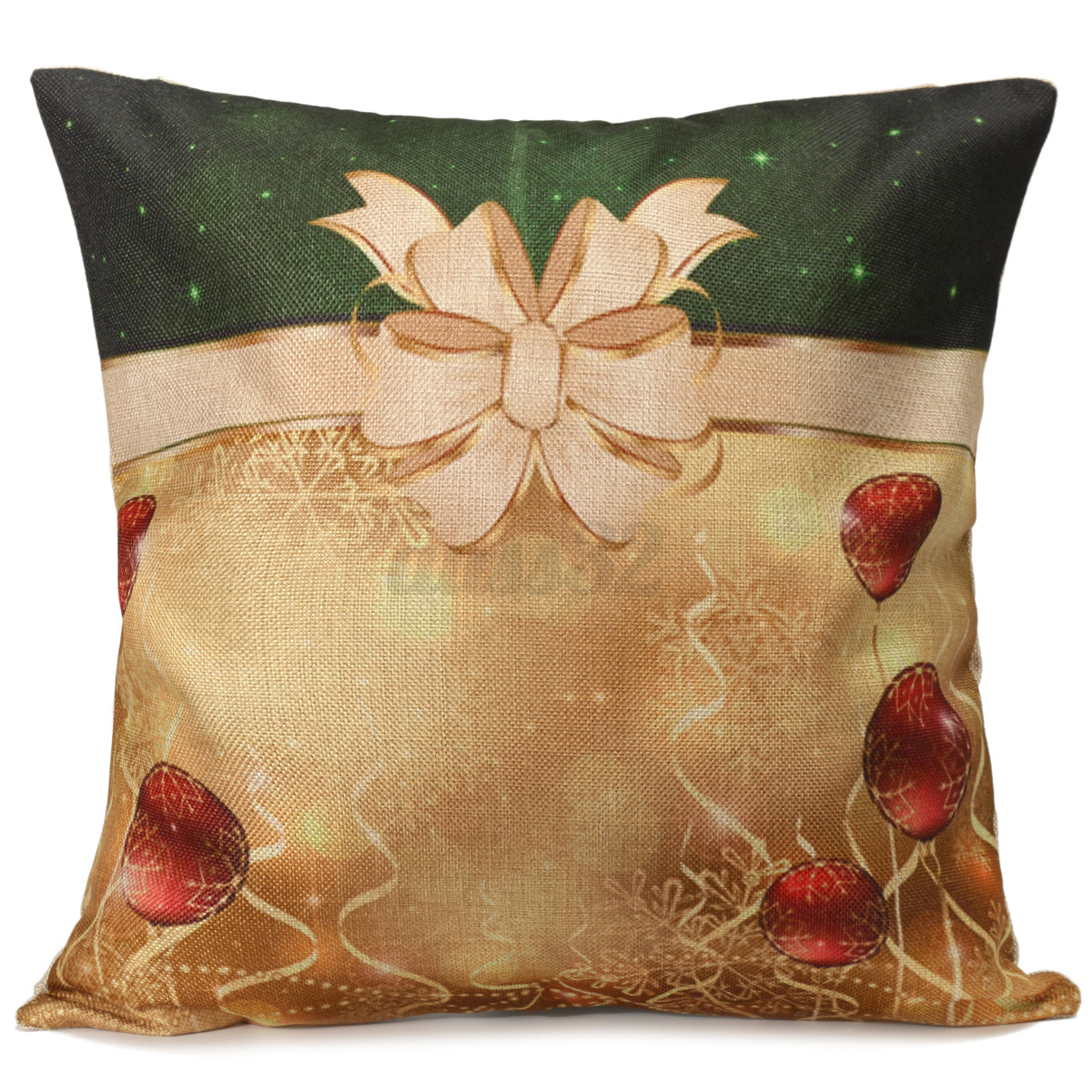 vintage cotton linen throw pillow case cushion cover decorative christmas pillow covers