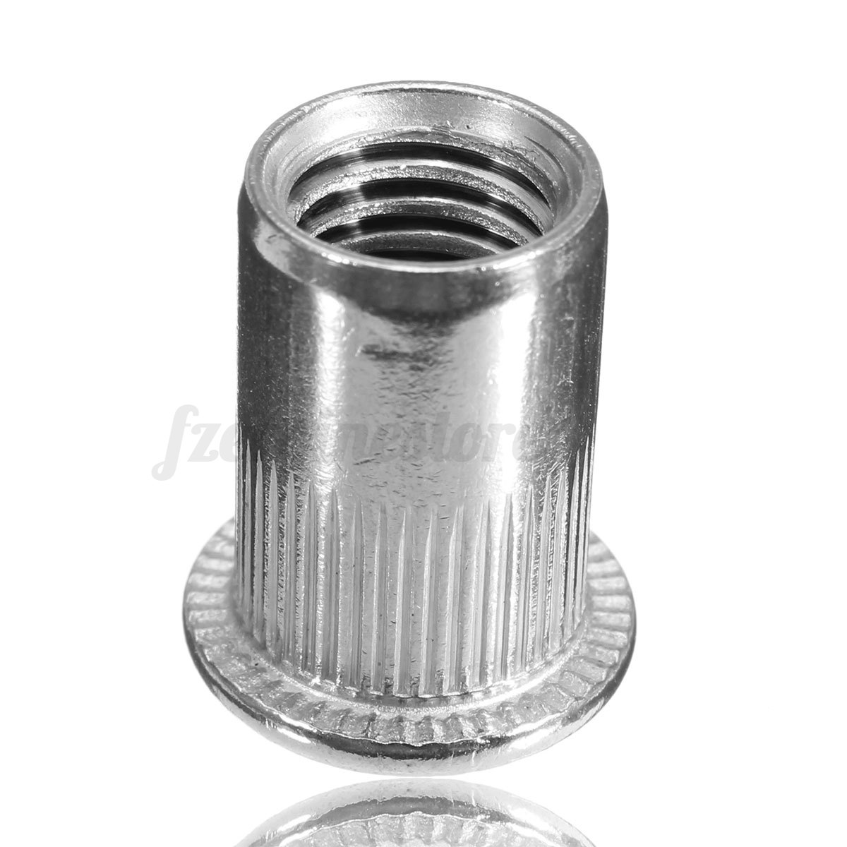 5x M3 M4 M5 M6 M8 M10 M12 Steel Aluminum Threaded Rivet Blind Nut 