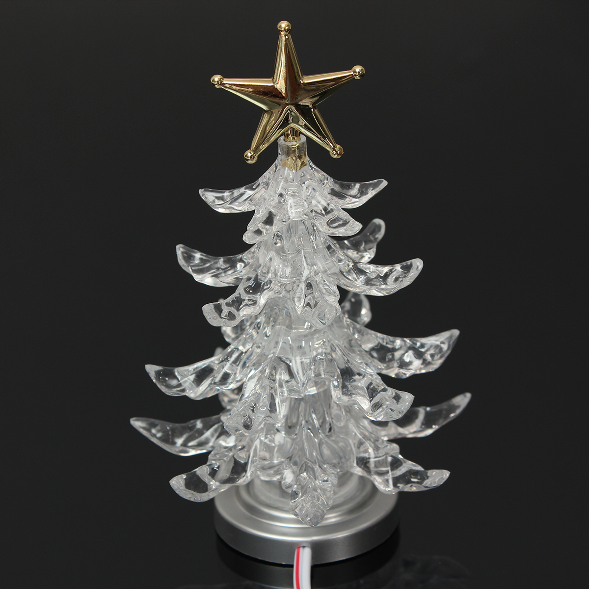 color charging top star usb led christmas xmas tree desk color charging top star usb led christmas xmas tree desk