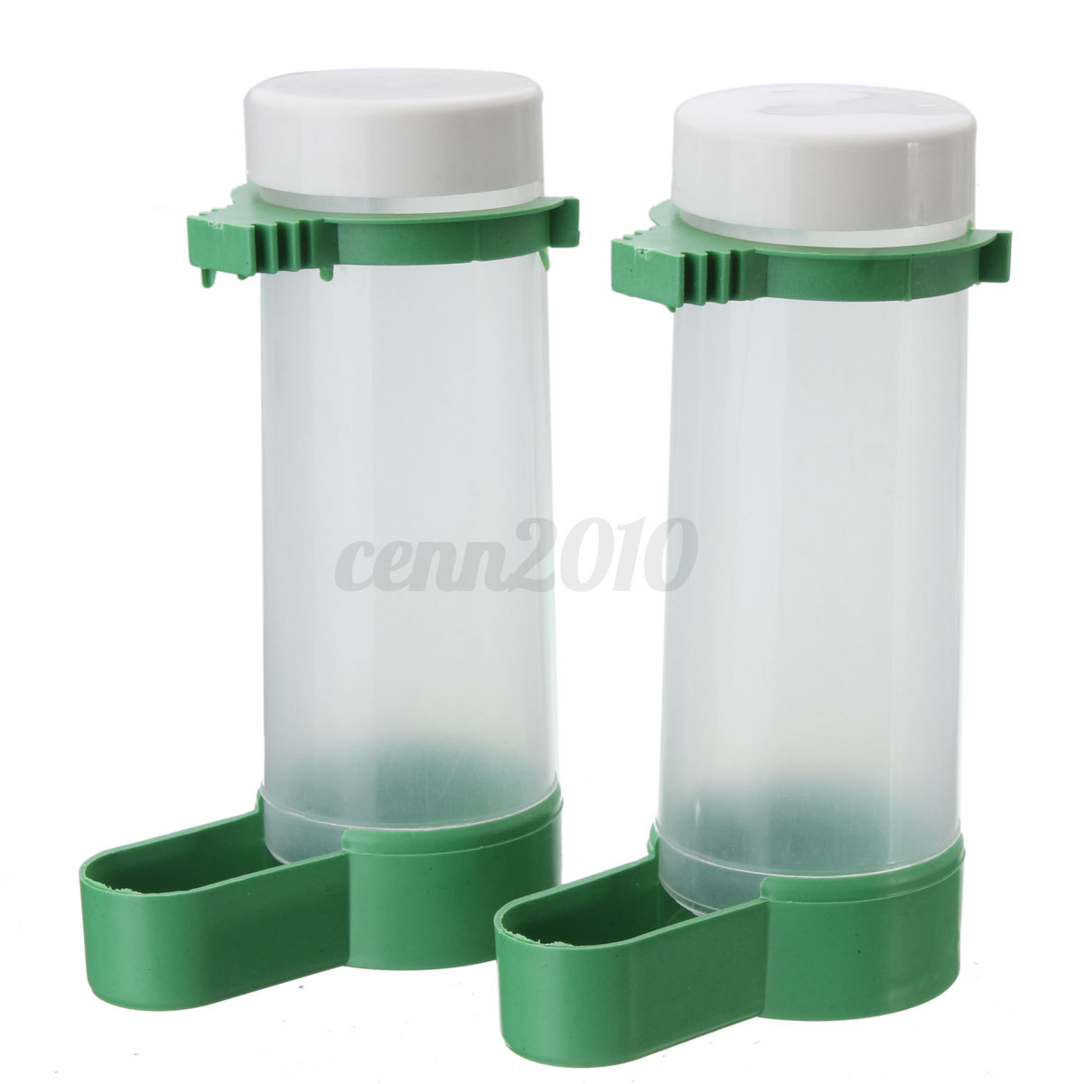 2X Bird Lovebirds Seed Drinker Feeder Waterer ...