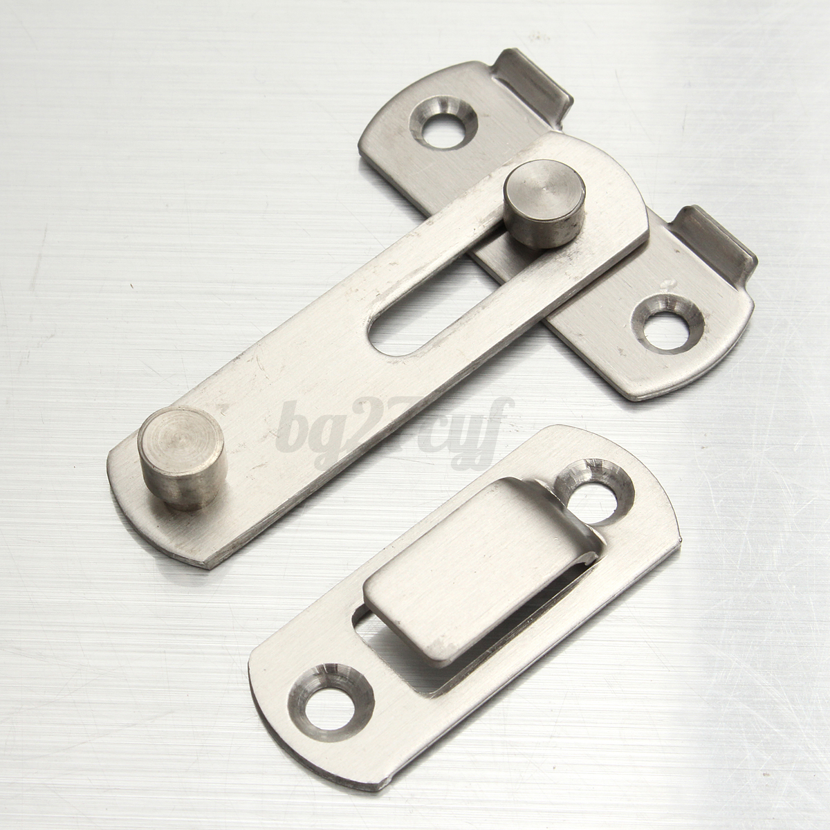 20x50x70mm Stainless Steel Slide Lock Home Safety Gate Door Bolt Latch Loaded  eBay