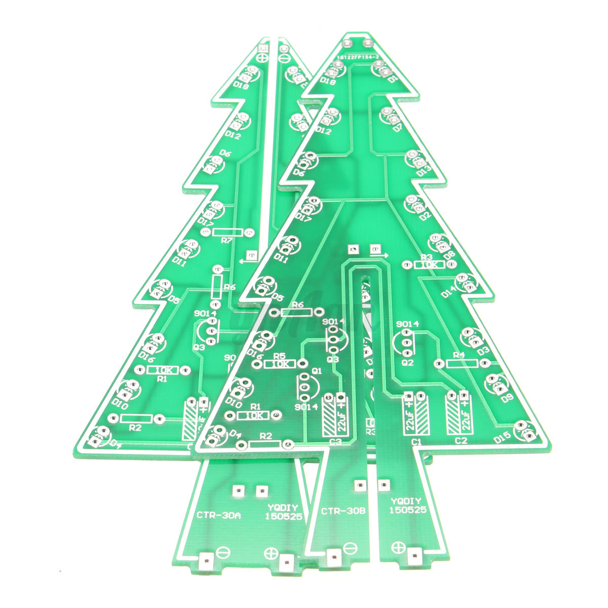christmas tree led flashing light diy kit circuit board christmas tree led flashing light diy kit circuit board