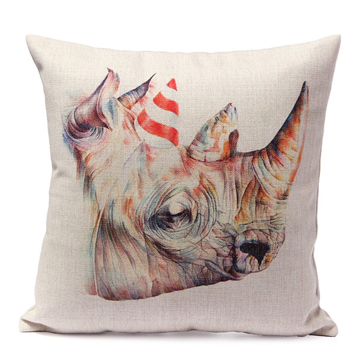 Animal World Home Decor Linen Pillow Case Bed Sofa Car Back Throw Cushion Cover eBay