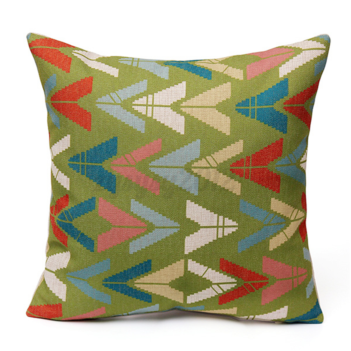 Vintage Geometric Home Decoration Linen Cotton Throw Pillow Case Cushion Cover eBay