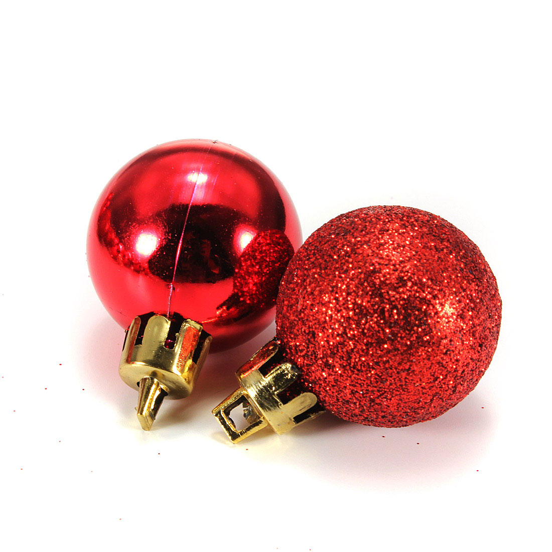 24pcs christmas tree baubles plain glitter diy decoration 24pcs christmas tree baubles plain glitter diy decoration