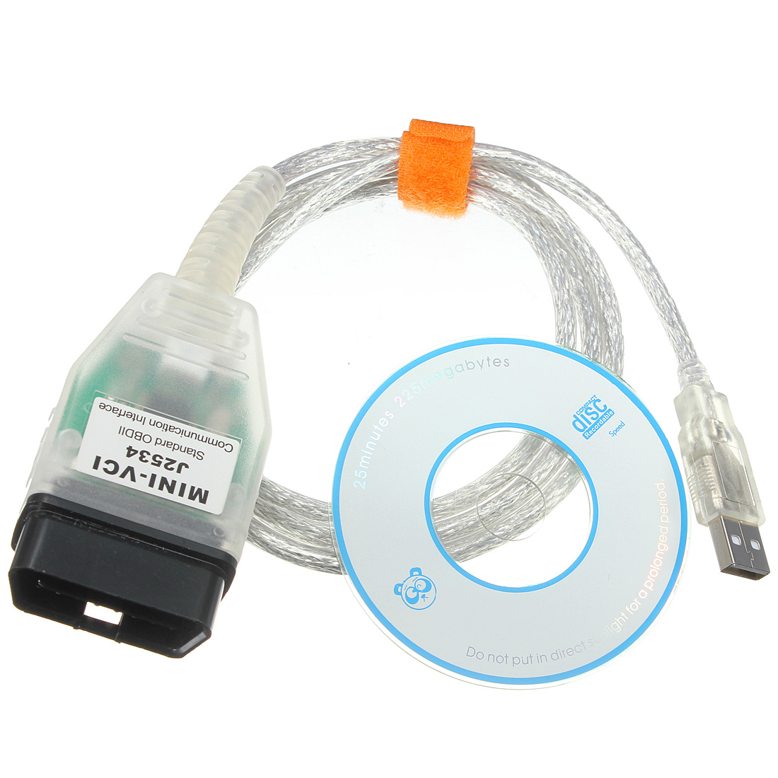 16 Pin Mini VCI TIS Techstream v8.10.021 Version For Toyota Car Single Cable