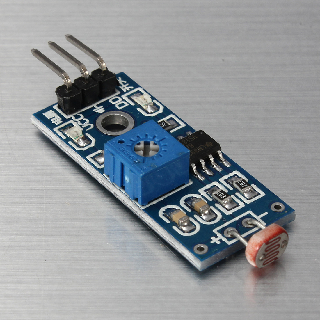 Light sensor module photoresistor seek