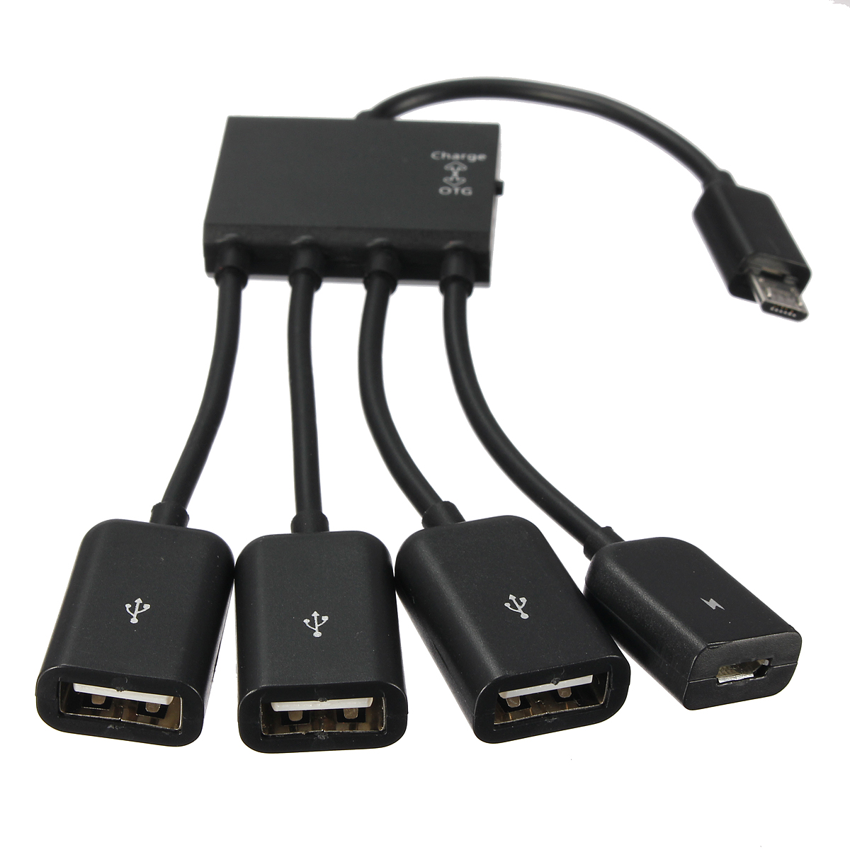 4 Port Micro USB Power Charging OTG Hub Cable for Lenovo MIIX 2 Windows 8 4 Port Micro USB Power Charging OTG Hub Cable for Lenovo MIIX 2 Windows 8