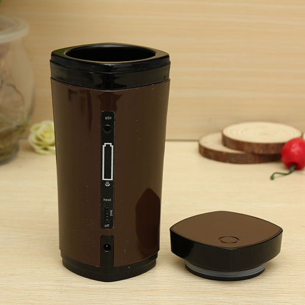 self warming coffee cup