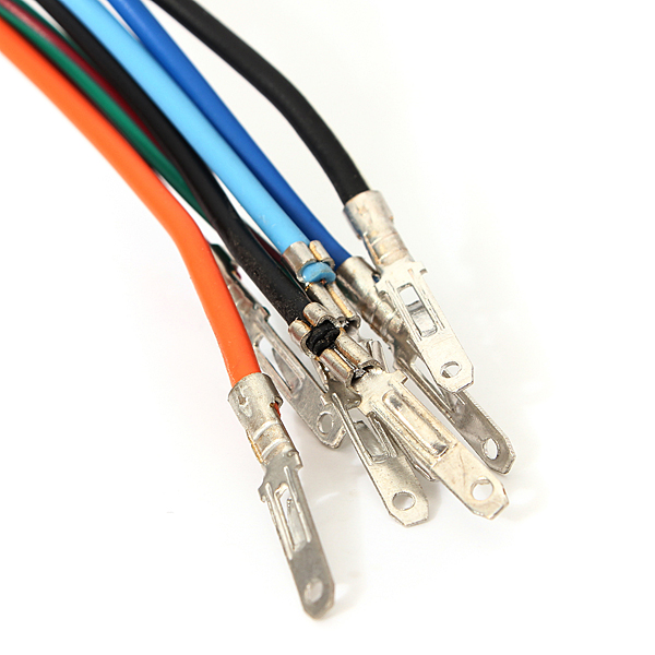 Universal Motorcycle Dual Odometer Speedometer Gauge Meter Signal LED