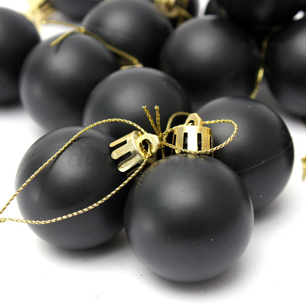 30/40mm Christmas Tree Xmas Ball Decorations Baubles Party Wedding Ornament US | eBay