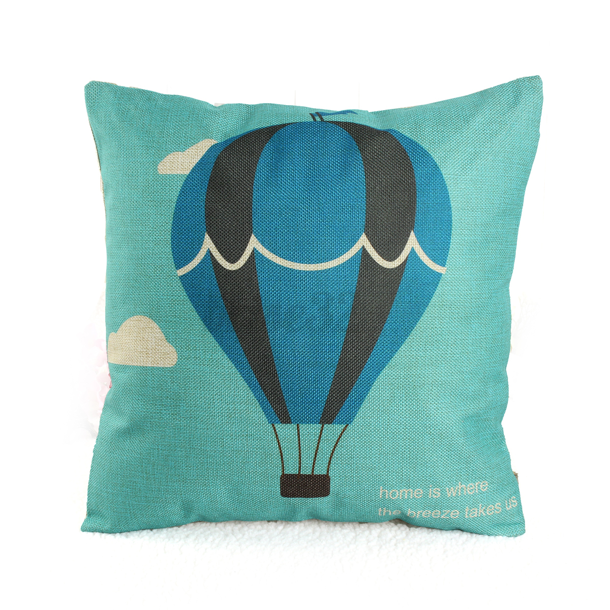 Square Simple Retro Cotton Linen Throw Cushion Covers Pillow Case Home Decor eBay