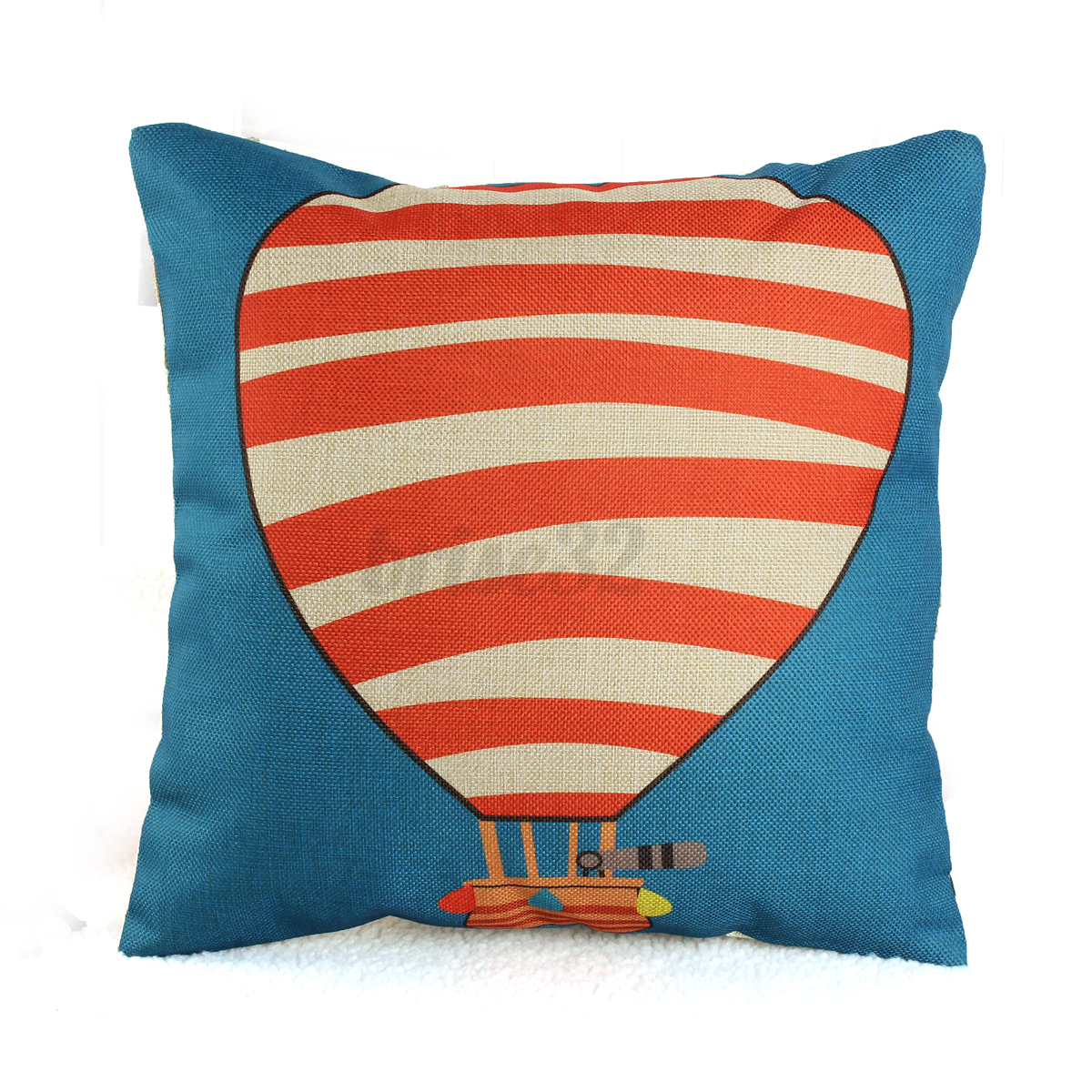 Square Simple Retro Cotton Linen Throw Cushion Covers Pillow Case Home Decor eBay