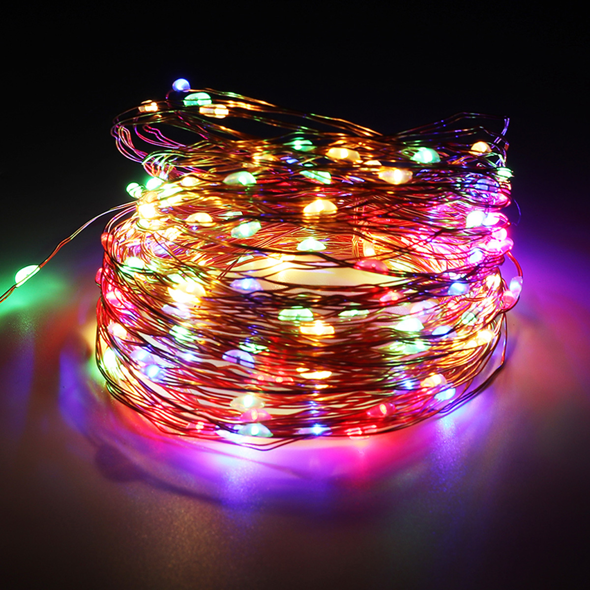 Details about / 50-200 LED String Light Fairy Lamp Party Halloween Christmas Tree Decor #cn