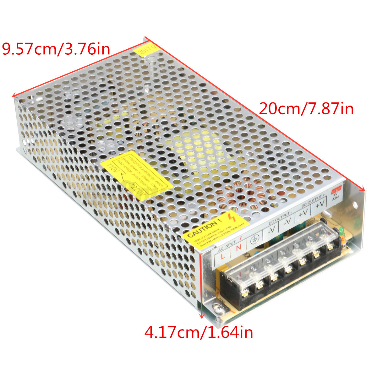 12V Power+Remote+50FT 5050SMD RGB 100pcs x 3LED Module Store Front Light Lamp