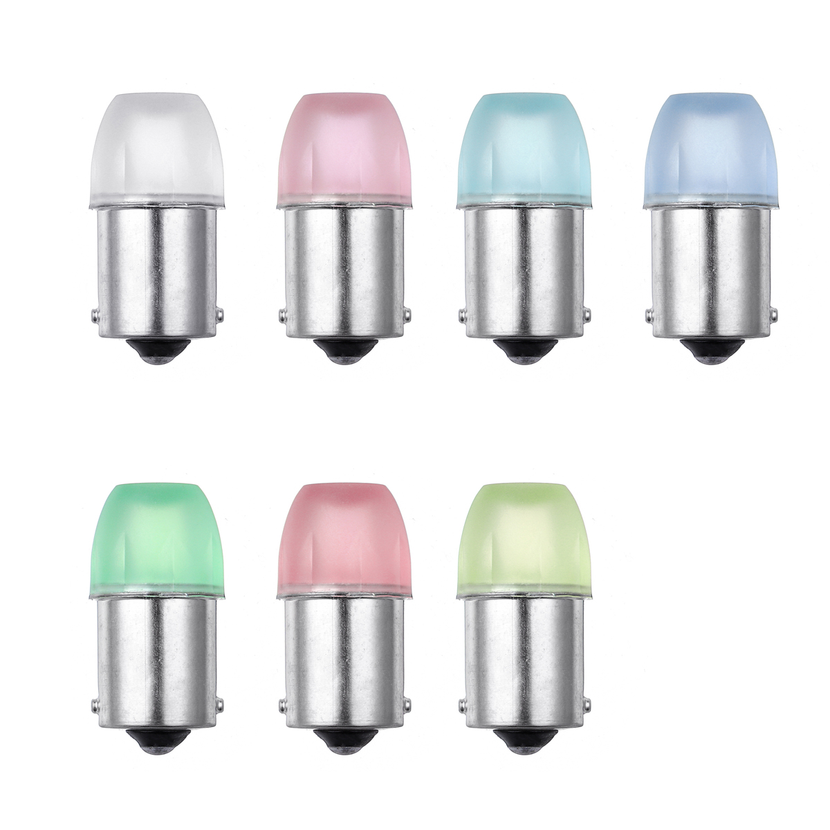 10PCS 1W 1156 BA15S Car Bulb Turn signal Reversing Brake Light Taillight DC12V