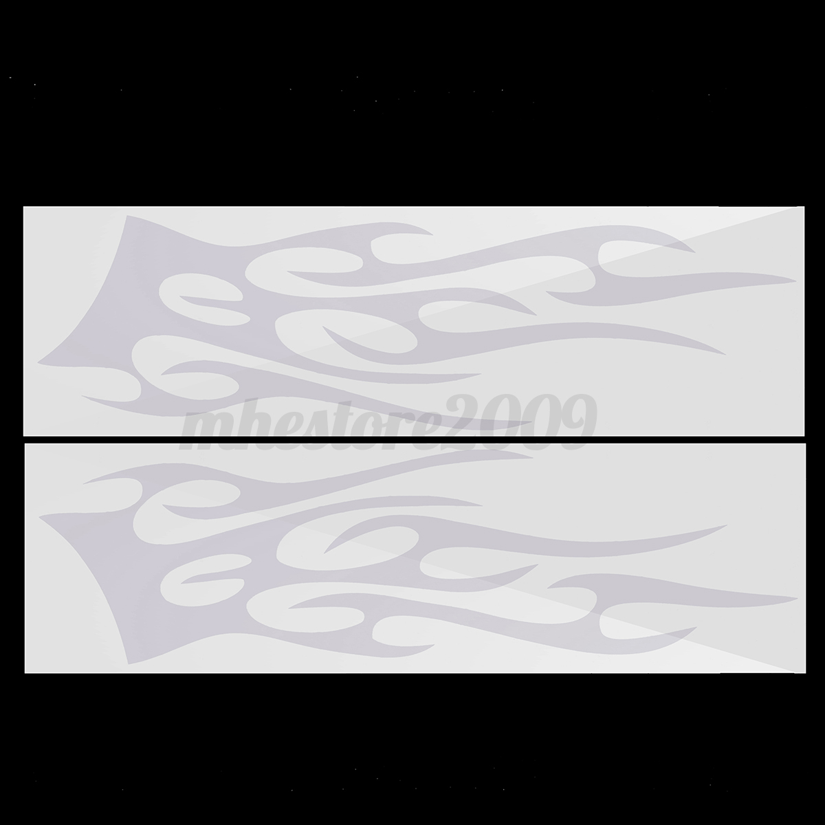 1 Pair Car Vinyl Decal Sticker Sport Stripe Pattern Style For Race SUV Side Body