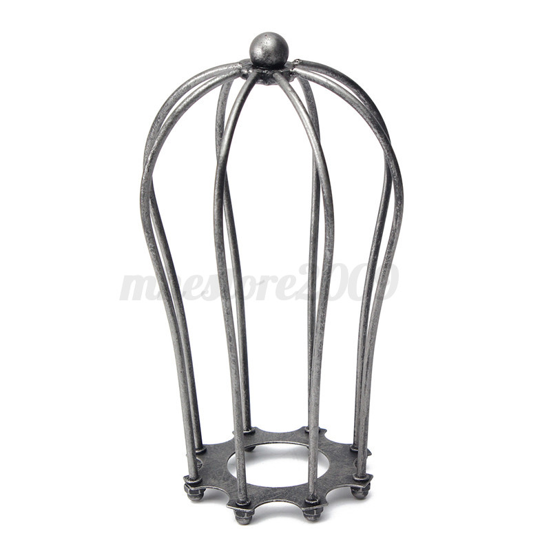 industrial vintage antique metal wire bulb cage guard industrial vintage antique metal wire bulb cage guard