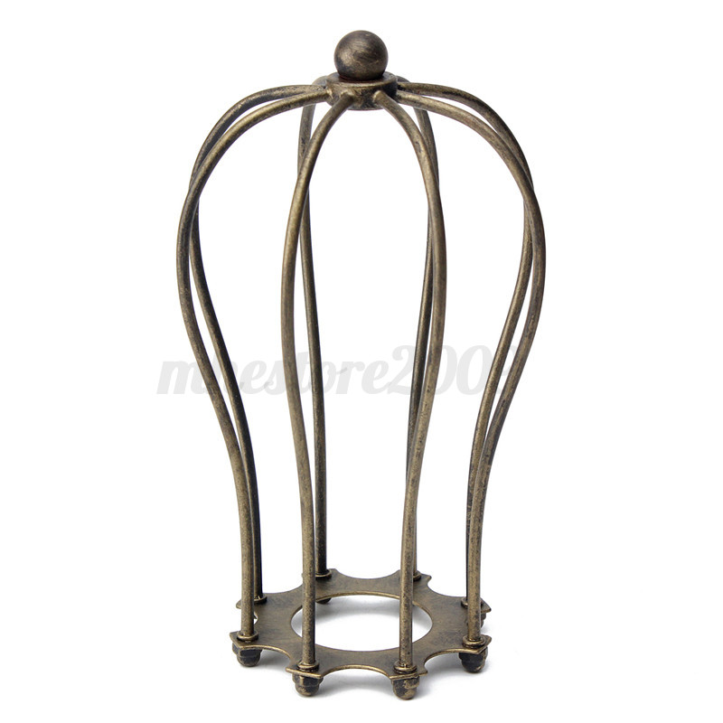 industrial vintage antique metal wire bulb cage guard industrial vintage antique metal wire bulb cage guard