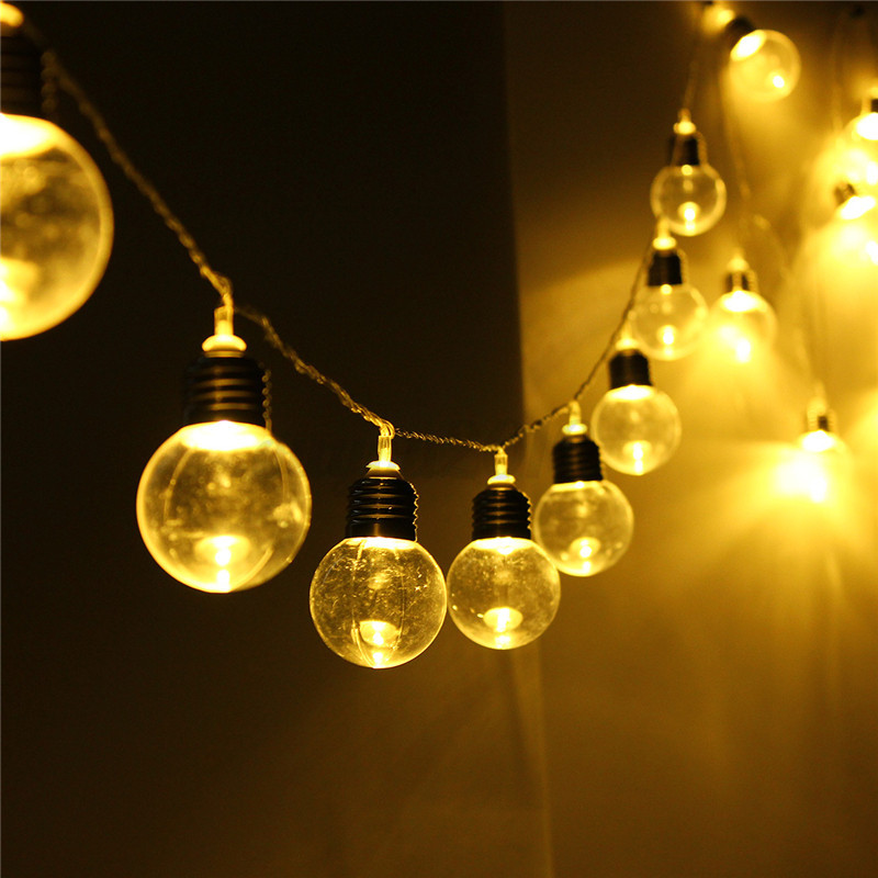 10m 20 led globe patio outdoor fairy string light clear 10m 20 led globe patio outdoor fairy string light clear