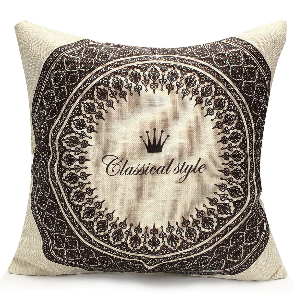 Vintage Retro Cotton Linen Waist Throw Pillow Case Cushion Cover Home Sofa Decor eBay
