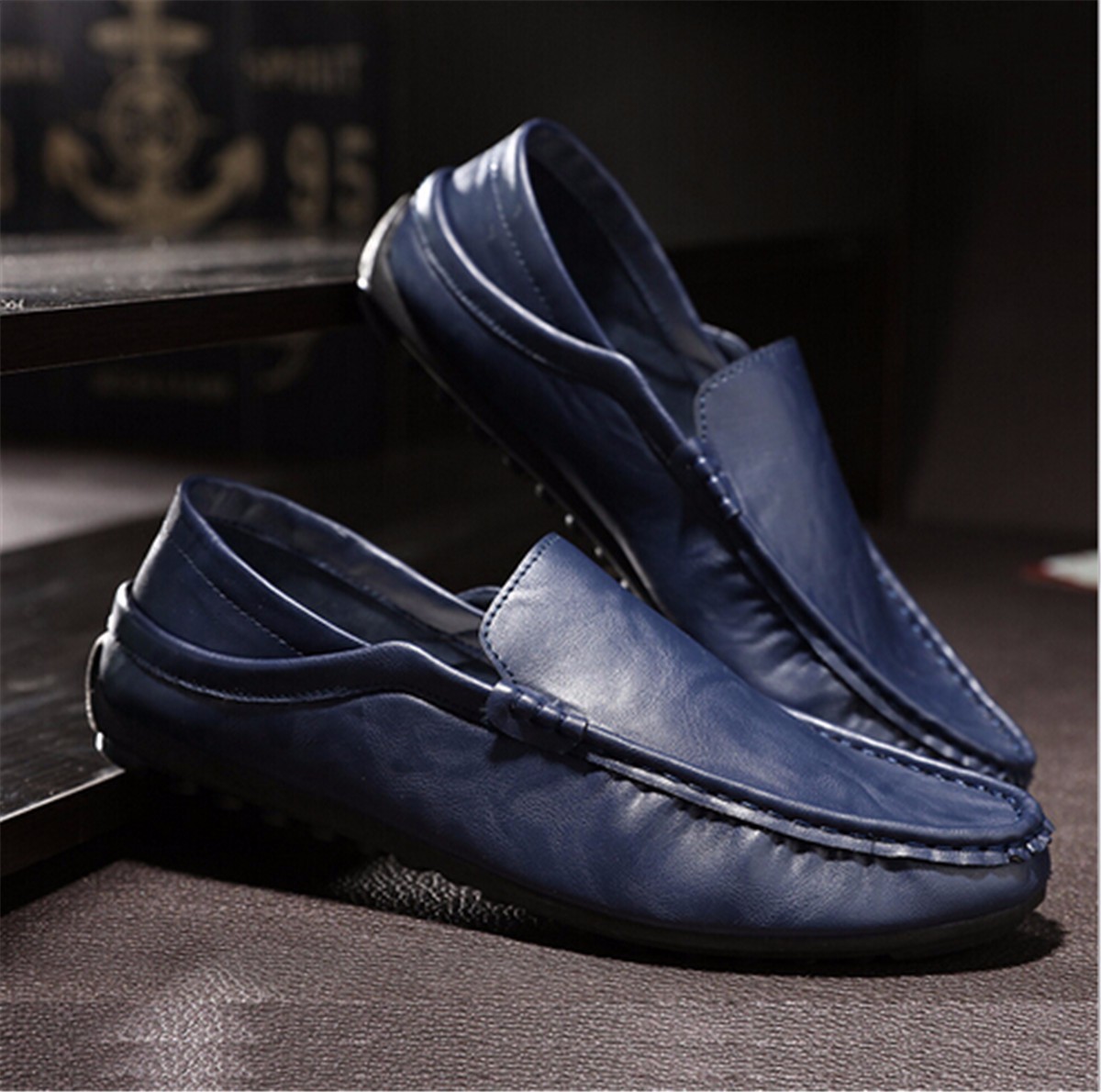 leather business casual shoes