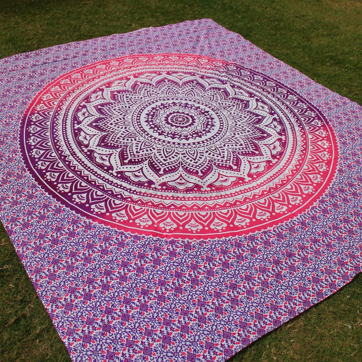 Idian tenture murale tapis de plage tapisserie mandala hippie ...