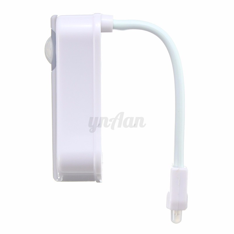 PIR Body Motion Automatic Sensor LED Toilet Seat Night Light Bowl Bathroom Lamp  eBay