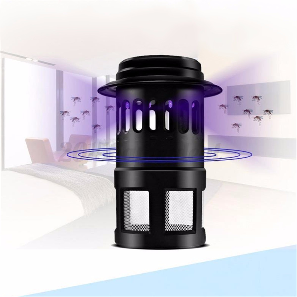 220V LED Electric Mosquito Killer Fly Bug Insect Zapper Trap Catcher