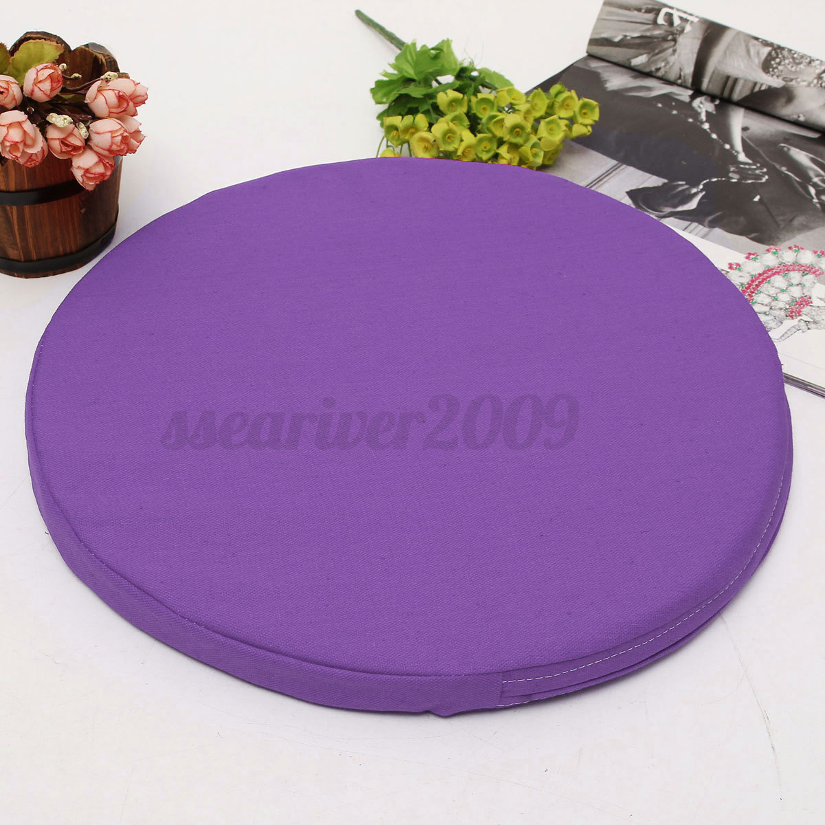 Home Office Round Circular Chair Cushion Seat Pads Kitchen