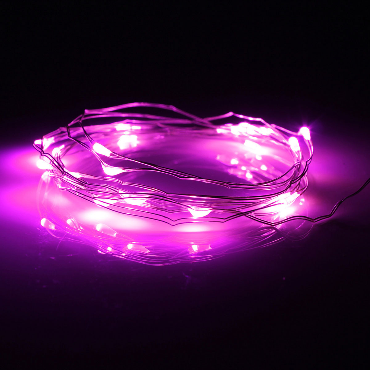 2M 20LED Button Cell Battery Powered String Silver Copper Wire Mini Fairy Lights eBay