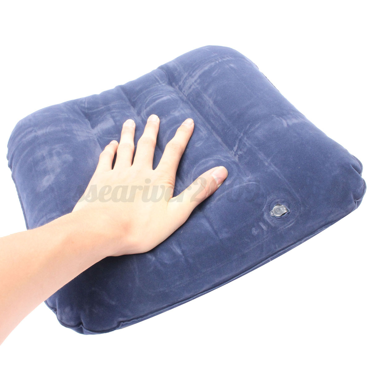 Inflatable Travel Foot Rest Back Footrest Pillow -Multi ...