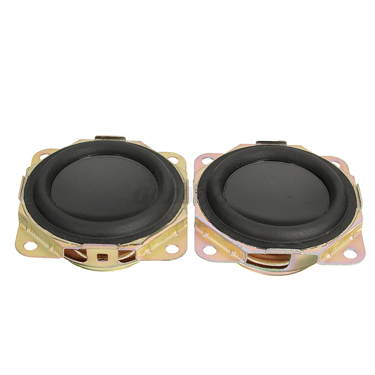2PCS 2.2'' Square Passive Radiators Speaker Auxiliary Bass Passive