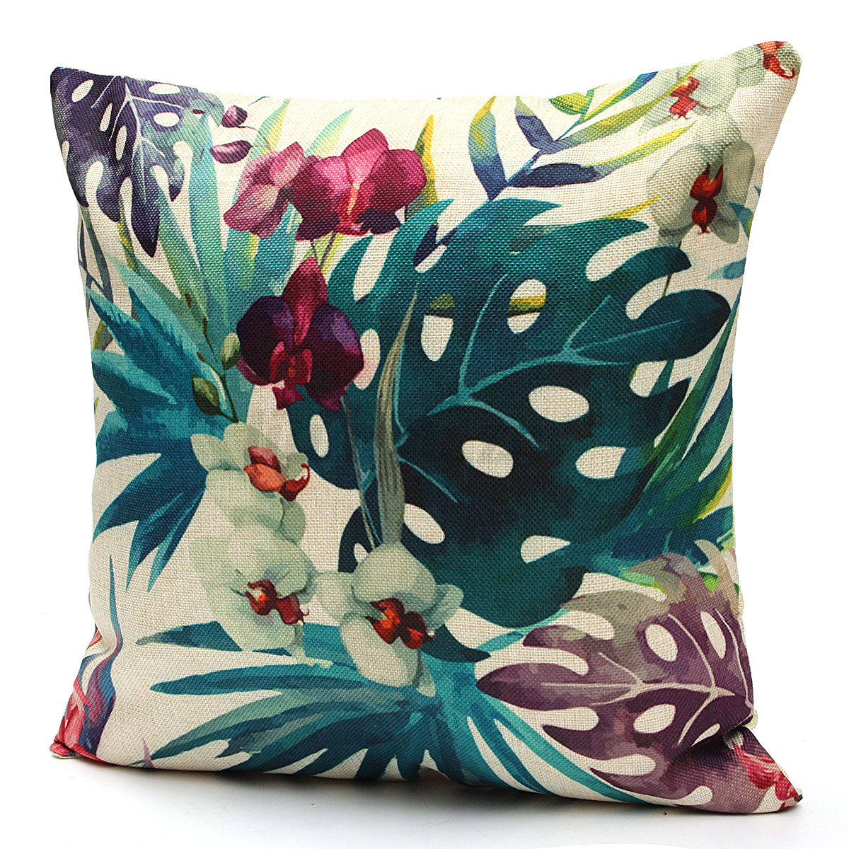 Floral Tropical Plant Leaf Cushion Covers Throw Pillow Case Home Decor AU SELLER eBay