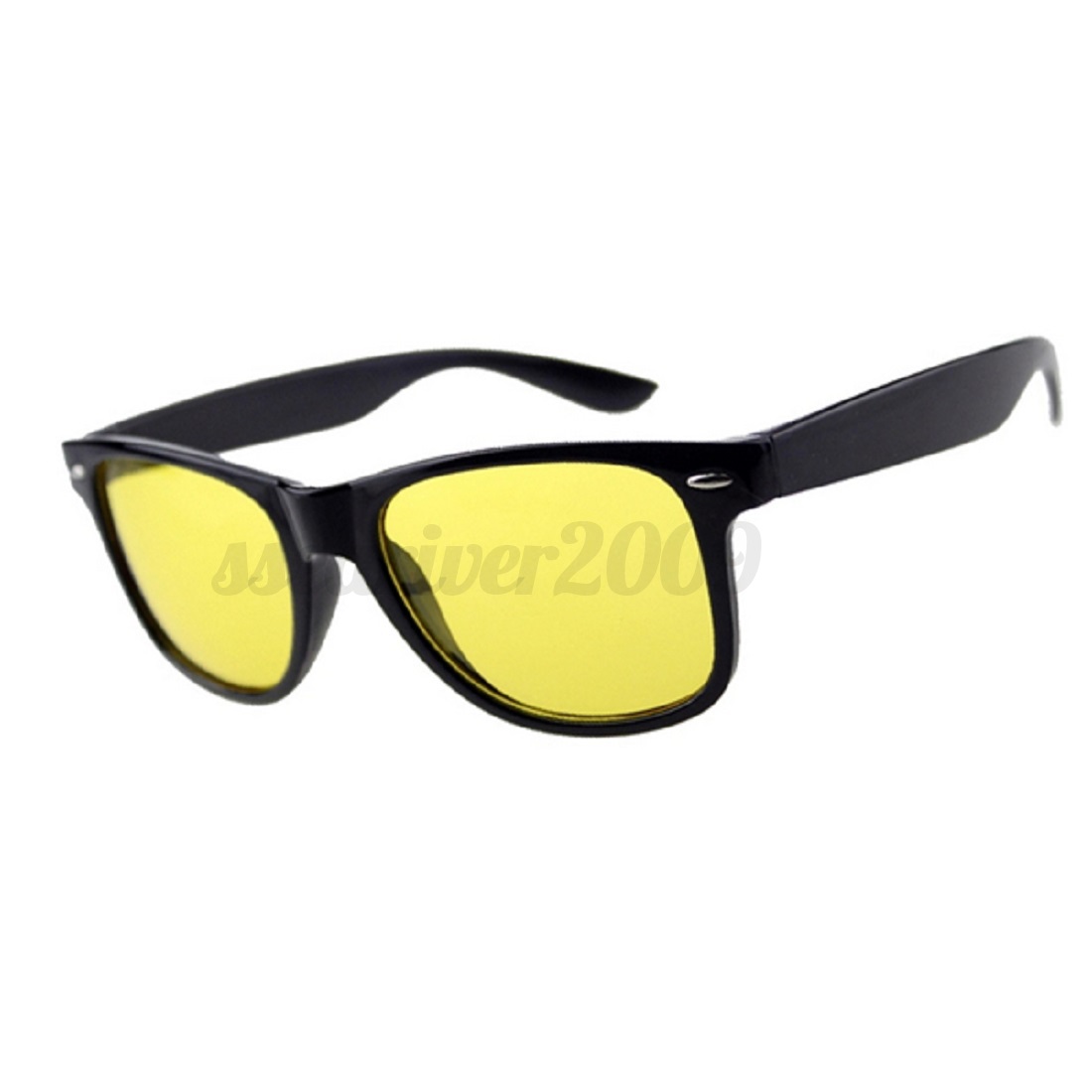 Yellow Lens Night Vision Driving Glasses Polarized Sunglasses Riding ...
