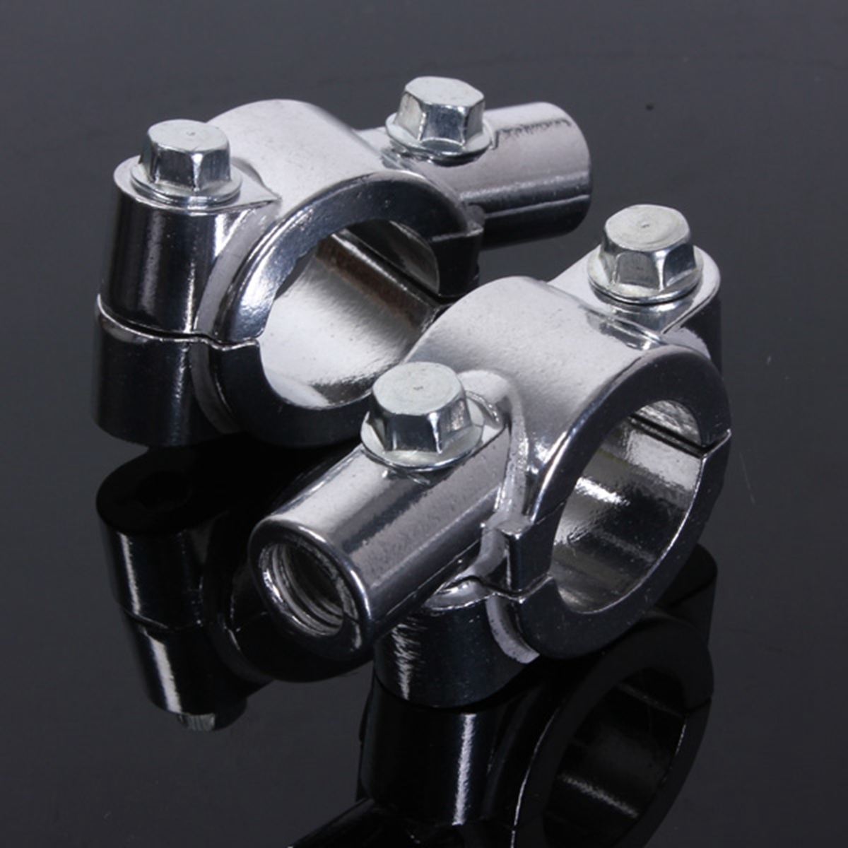 one mirror mount 2x 7 8 1 motorcycle bike handlebar mirror mount adaptor one mirror mount 2x 7 8 1 motorcycle bike handlebar mirror mount adaptor