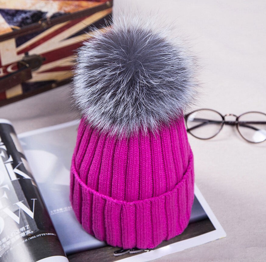 ladies bobble hats uk