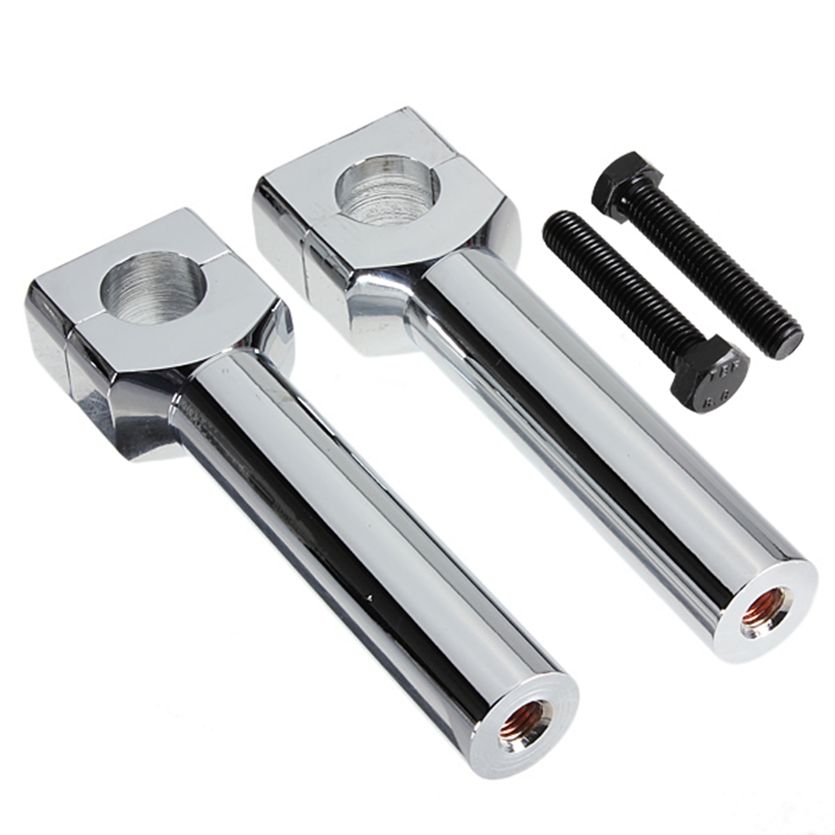 6 Inch CNC Chrome Motorcycle Handlebar Bar Handle Risers ...