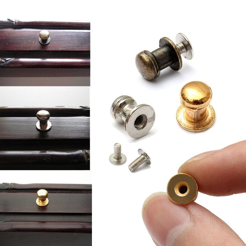 12x Mini Drawer Knob Jewelry Box Case Cabinet Kitchen Door Pull