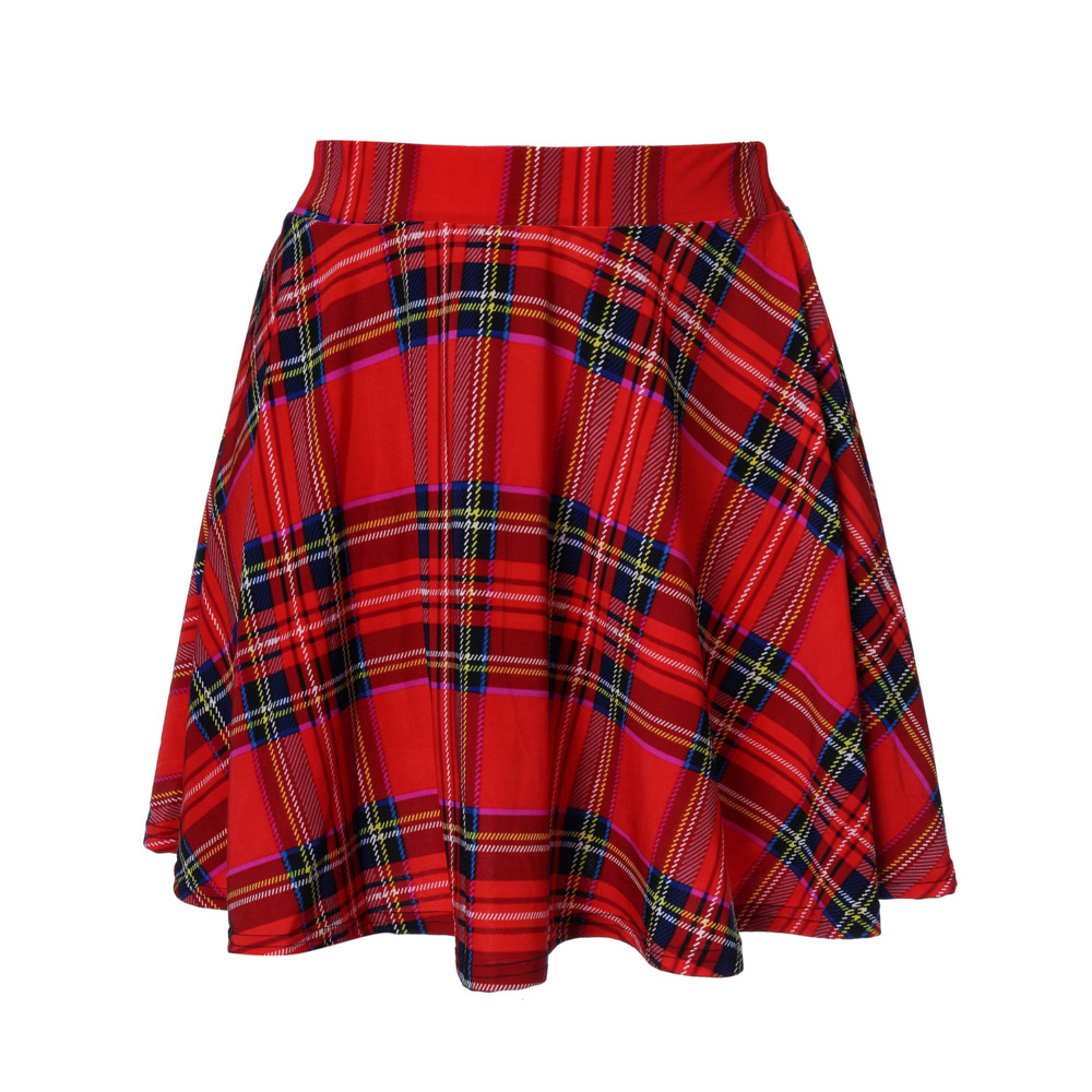 SEXY LADIES GIRLS WOMENS SHORT TARTAN CHECK KILT SCOTTISH SKATER MINI ...