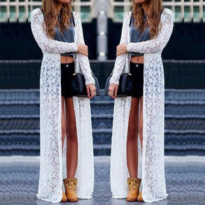 h&m long sleeve lace dress