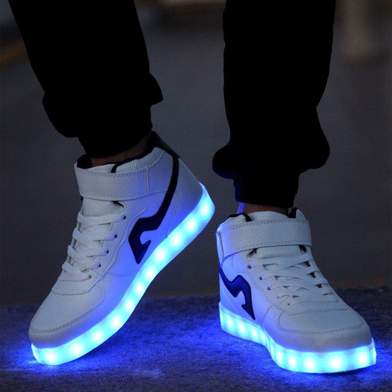 led light shoes for men