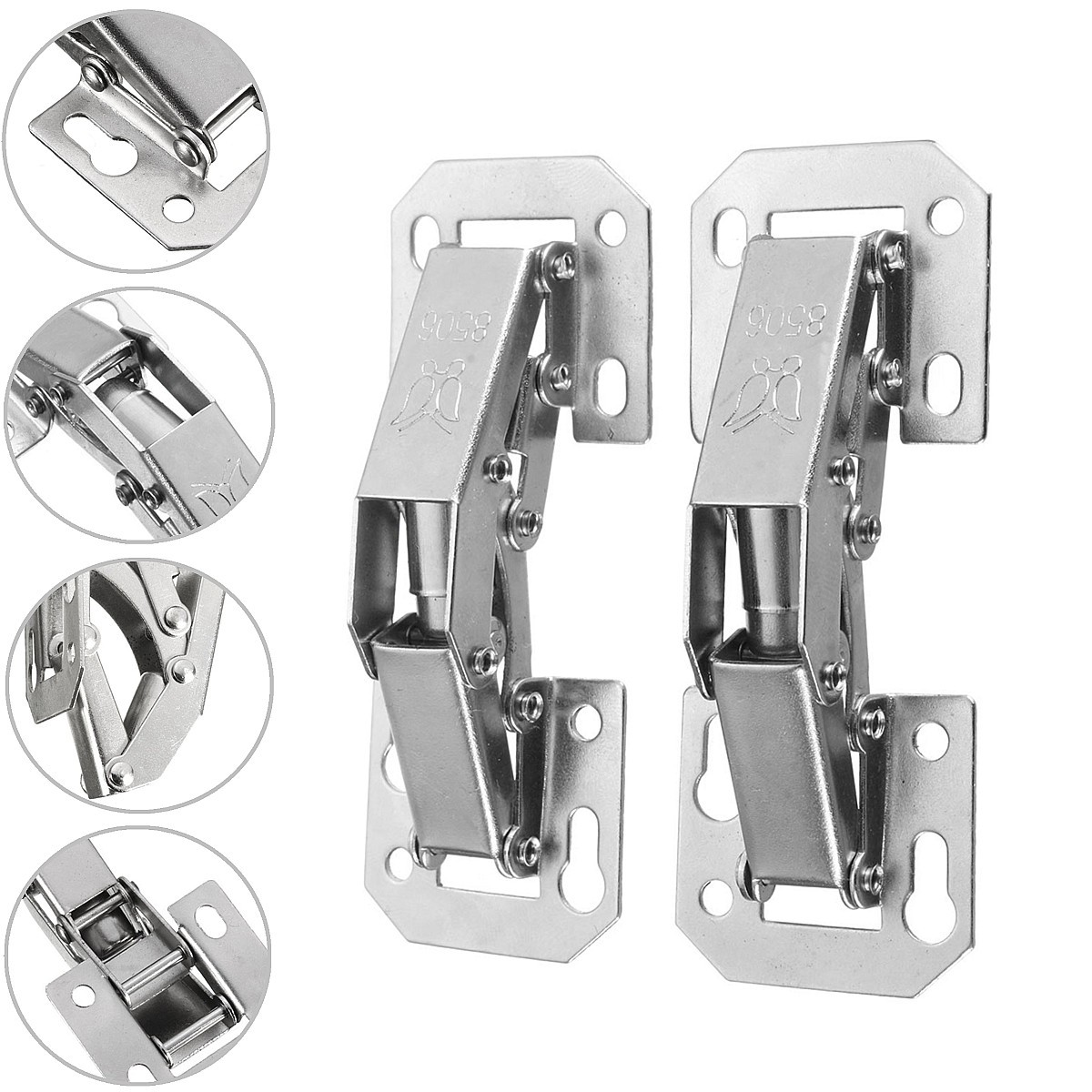 2pcs 90º Combination Cupboard Bathroom Corner Hidden Folded