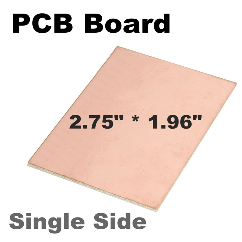 1//10Pcs 70mmX50mm Copper Clad PCB FR4 Laminate Single Side High Quality Board !