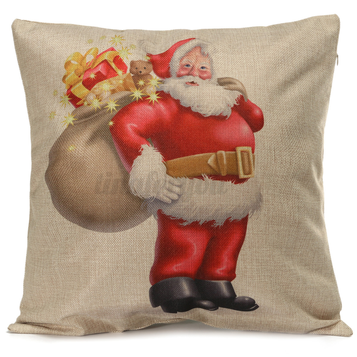 XMAS Christmas Cushion Cover Ambience Decorative Square Pillow Case Car Decor eBay
