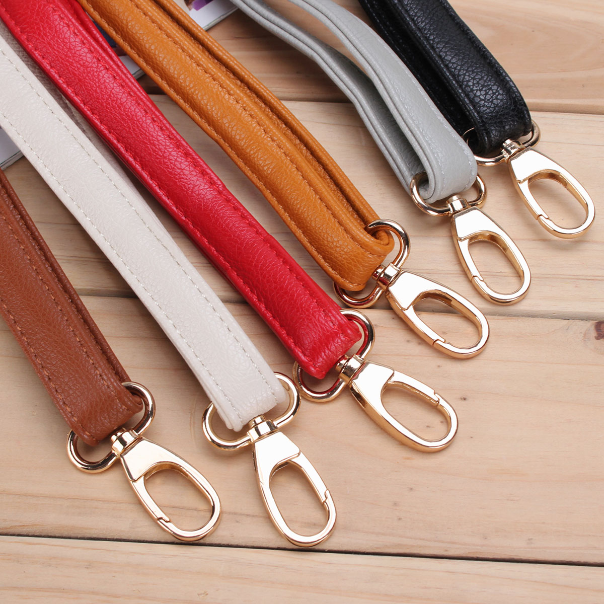 Adjule Leather Buckle Replacement Shoulder Straps Detail Image